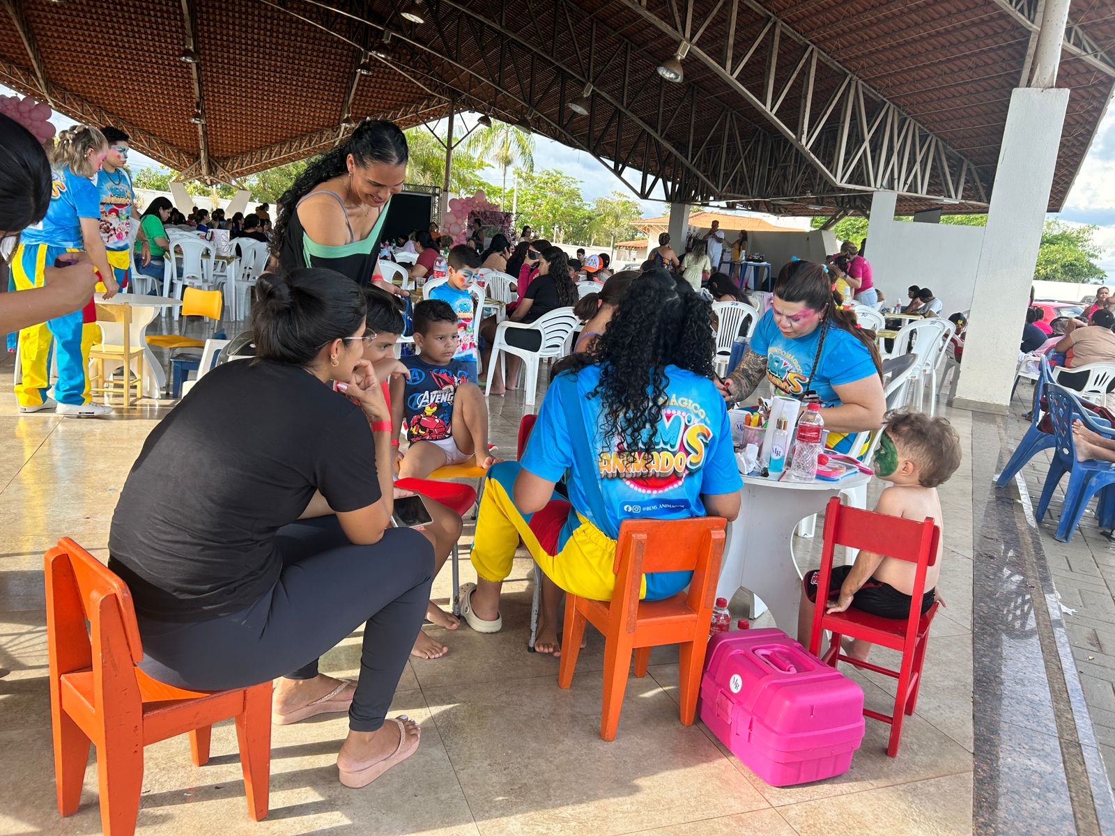 Evento também contou com atividades recreativas para as crianças