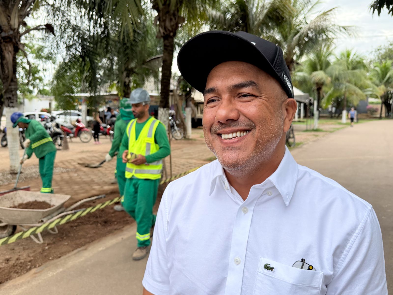 Bruno Holanda, explica que o trabalho é contínuo para manter o espaço mais funcional e acolhedor
