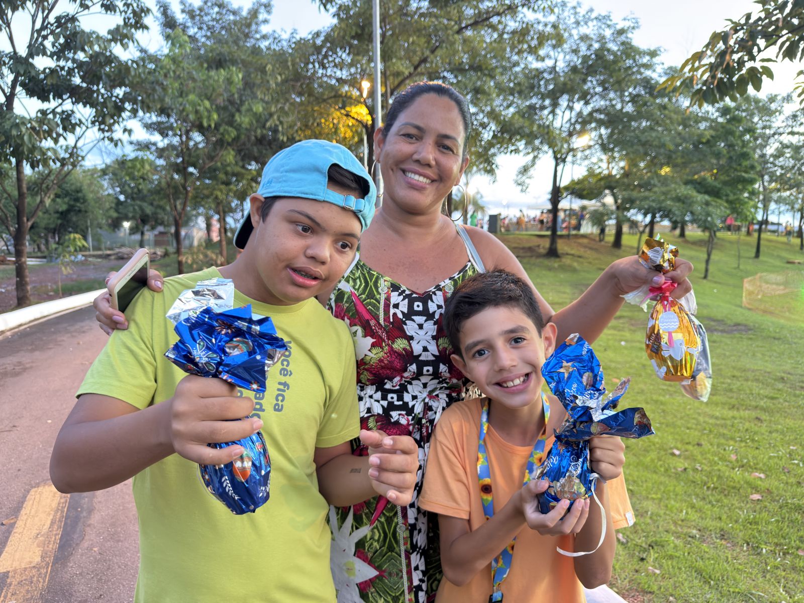 Marisa Moura acompanhou de perto os filhos Gabriel e Reinaldo 