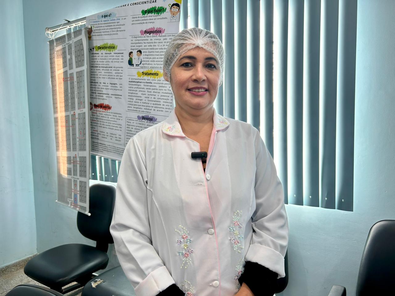 Andréa Rocha ressaltou a grande procura pelos serviços durante o atendimento noturno pela população